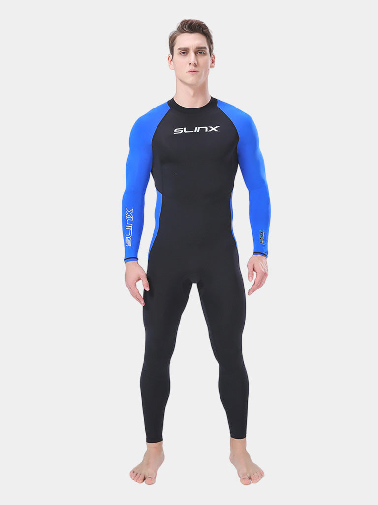 SLINX Men Quick Dry One Piece Snorkeling Wetsuit