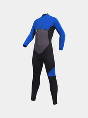 Sbart Boys Plus Size Full Body Wetsuit Blue