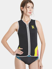 DIVE & SAIL Women's 3MM Sleeveless Wetsuit Vest