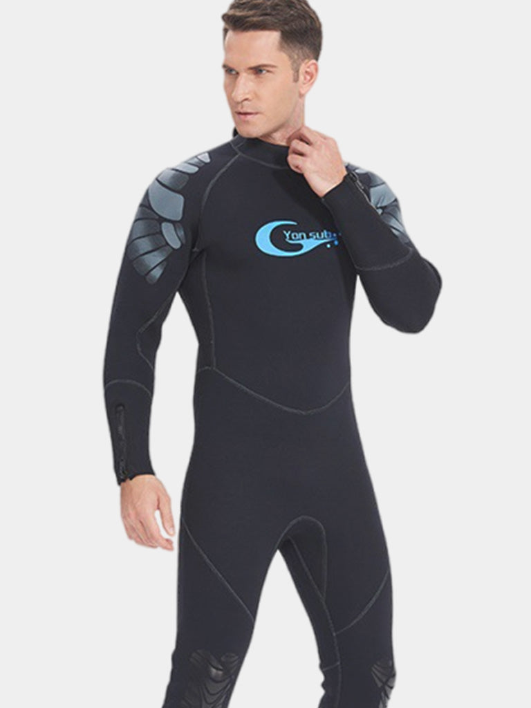 Yonsub Men 5mm Black Wetsuit WNM035 Front