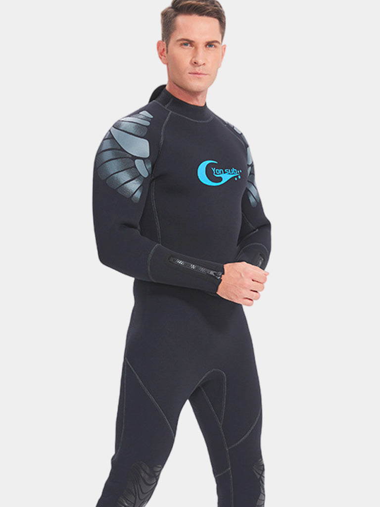 Yonsub Men 5mm Black Wetsuit WNM035 Side