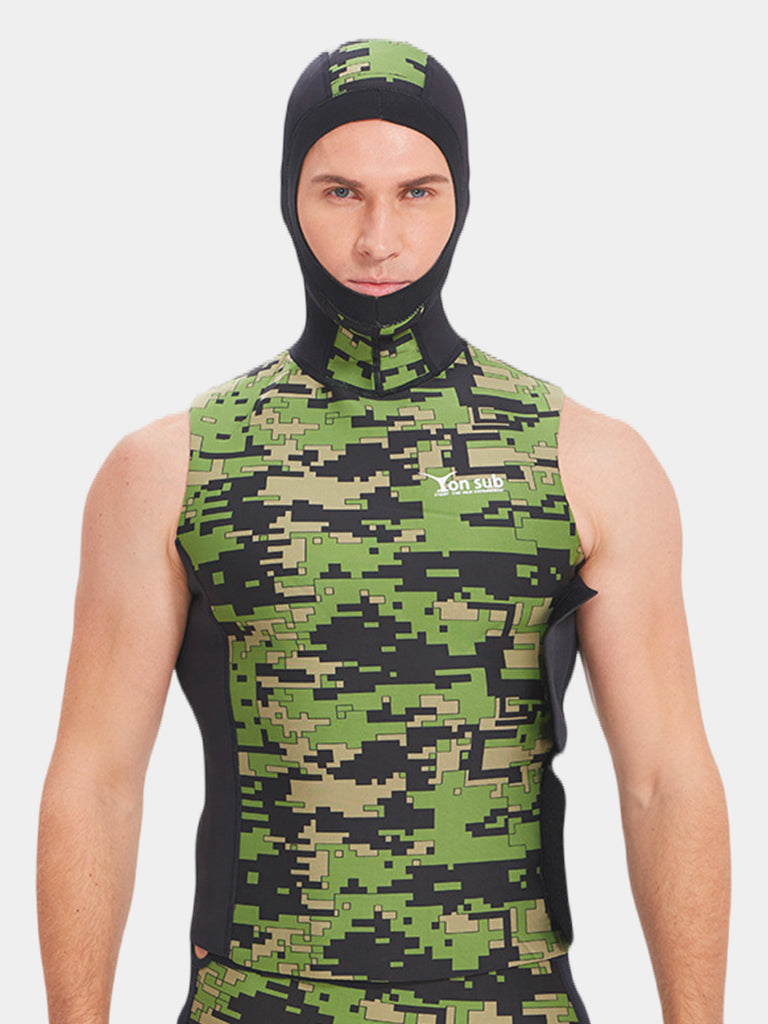 Yonsub Men Camo Titanium Wetsuit Vest