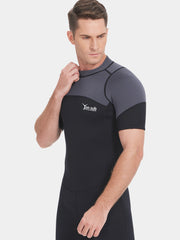 Yonsub Men Short Sleeve Summer Wetsuit WNM036 Side