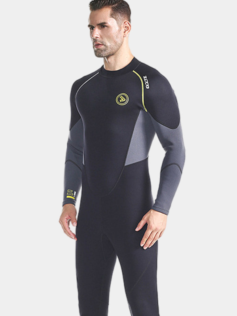 ZCCO 3MM Men Full Body Wetsuit Side