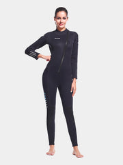 ZCCO Women One Piece Plus Size Wetsuit Black